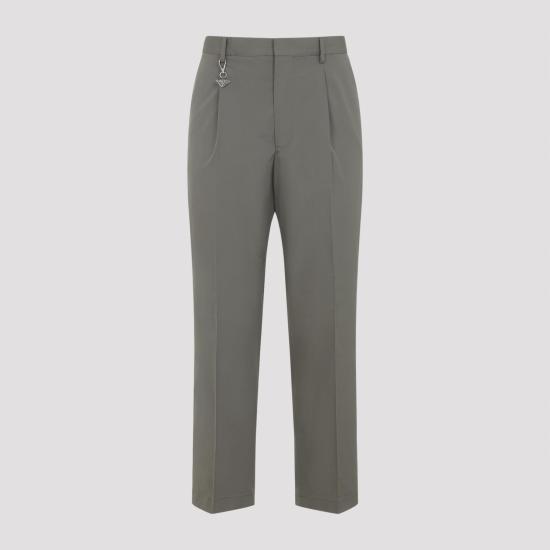 26SS 프라다 스트레이트 팬츠 UP0419SOOO 1XV2 F0JDS ARGILLA 1 NUDE NEUTRALS - PRADA