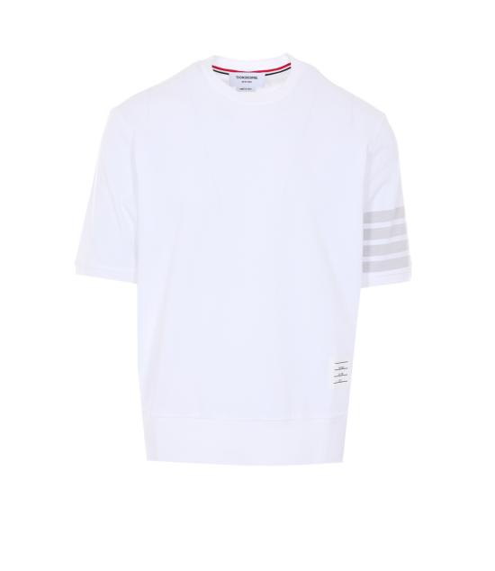 26SS 톰브라운 반팔 티셔츠 MJS303A J0253100 White