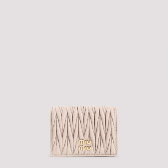 26SS 미우미우 지갑 5MV021 AFPP F0236 CIPRIA NUDE NEUTRALS - MIU MIU