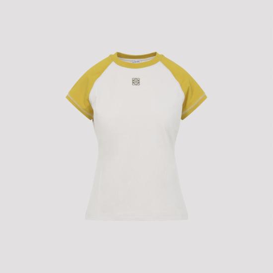 26SS 로에베 반팔 티셔츠 S540Y22X76 142 MUSTARD BRONZE NUDE NEUTRALS - LOEWE