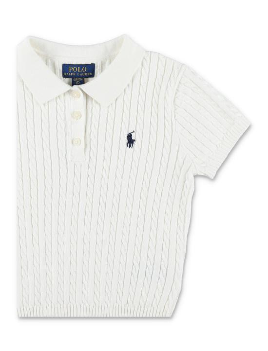 26SS [키즈] 랄프 로렌 폴로 셔츠 935002 501 PAPER WHITE - RALPH LAUREN