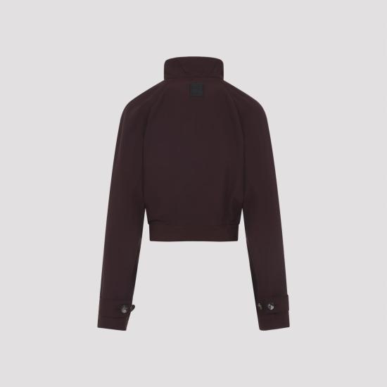 26SS 로에베 코트 S359Y02XEH 7110 BURGUNDY RED - LOEWE