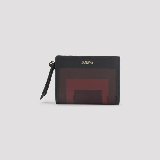 26SS 로에베 지갑 C643NCWX06 1101 BLACK BURGUNDY - LOEWE