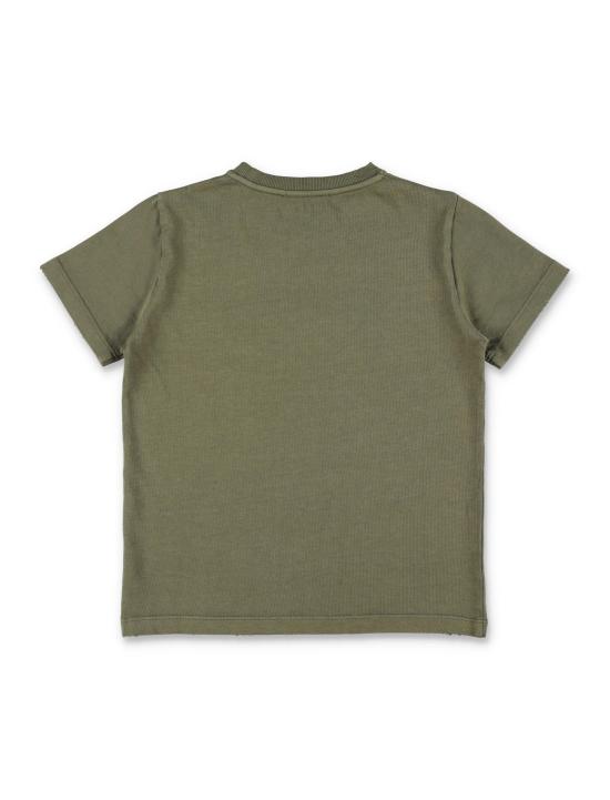 26SS [키즈] 골든구스 트레이닝 상의 P02441P002243 35479 DUSTY OLIVE - GOLDEN GOOSE