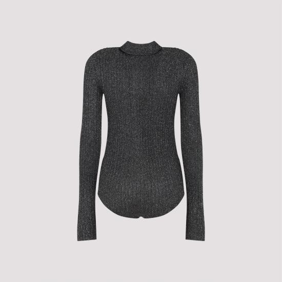 26SS 더프랭키샵 반팔 티셔츠 POFS21509 130 BLACK METALLIC - THE FRANKIE SHOP