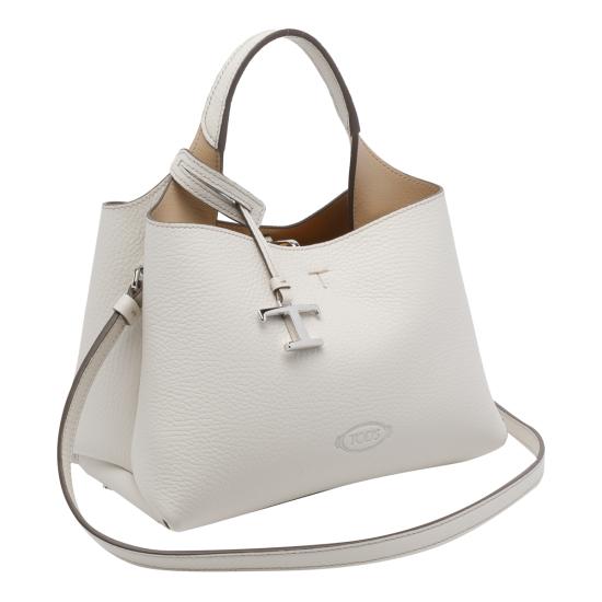 26SS 토즈 마이크로 토트백 XBWAPAEL000 QRI1O92 White - TODS