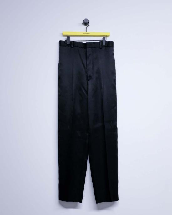  질샌더 스트레이트 팬츠 질 샌더 블랙 플루이드 비스코스 팬츠 - JIL SANDER