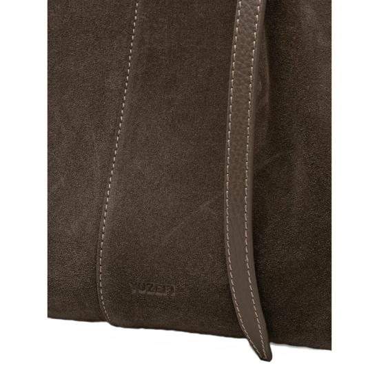 26SS 유제피 숄더백 LARGE MOCHI SUEDE TAUPE BROWN - YUZEFI