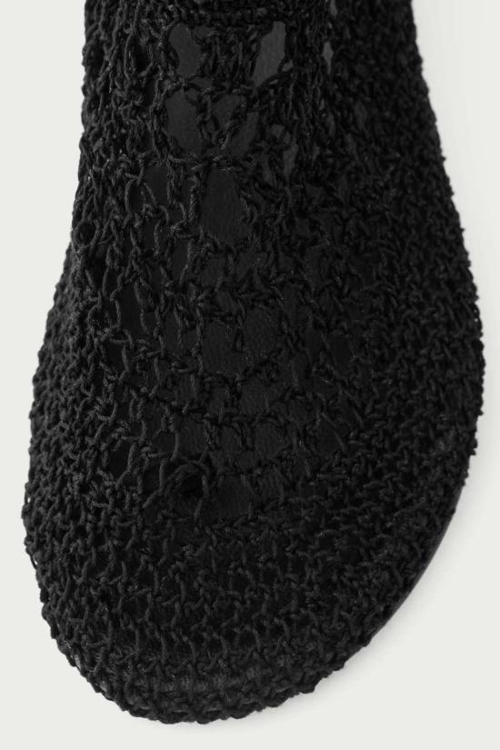  HVÓYA 플랫 슈즈 HvÓya Chaotic Ballerinas 발레 플랫 블랙 - OTHER BRANDS