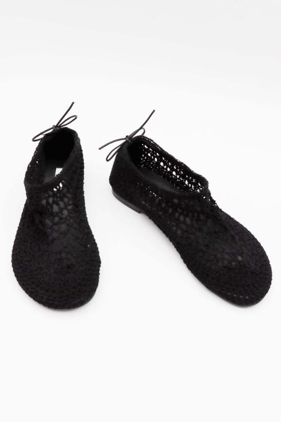  HVÓYA 플랫 슈즈 HvÓya Chaotic Ballerinas 발레 플랫 블랙 - OTHER BRANDS