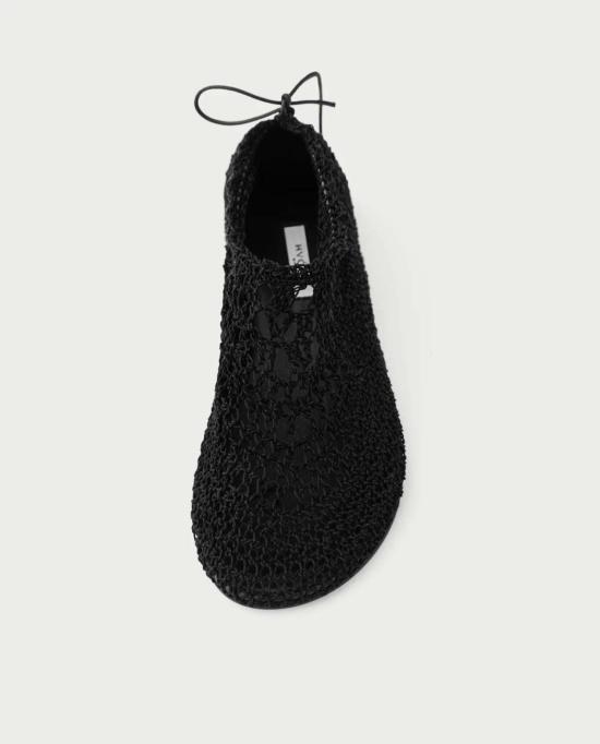  HVÓYA 플랫 슈즈 HvÓya Chaotic Ballerinas 발레 플랫 블랙 - OTHER BRANDS