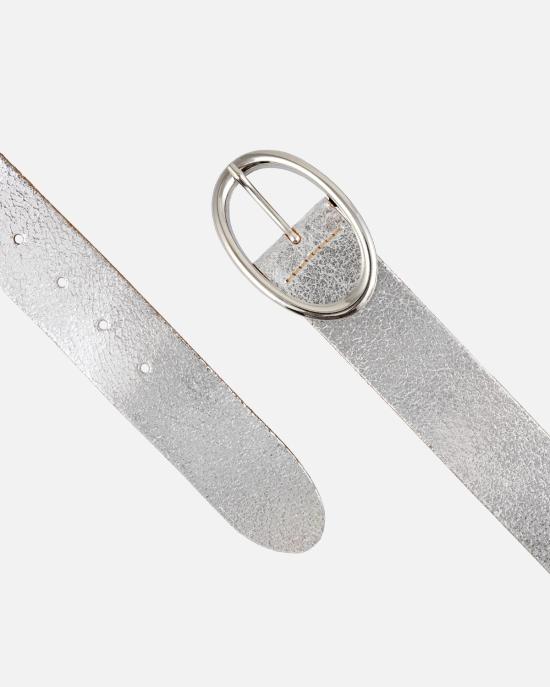  Amsterdam Heritage 레귤러 벨트 암스테르담 헤리티지 치 메탈릭 가죽  실버 - OTHER BRANDS