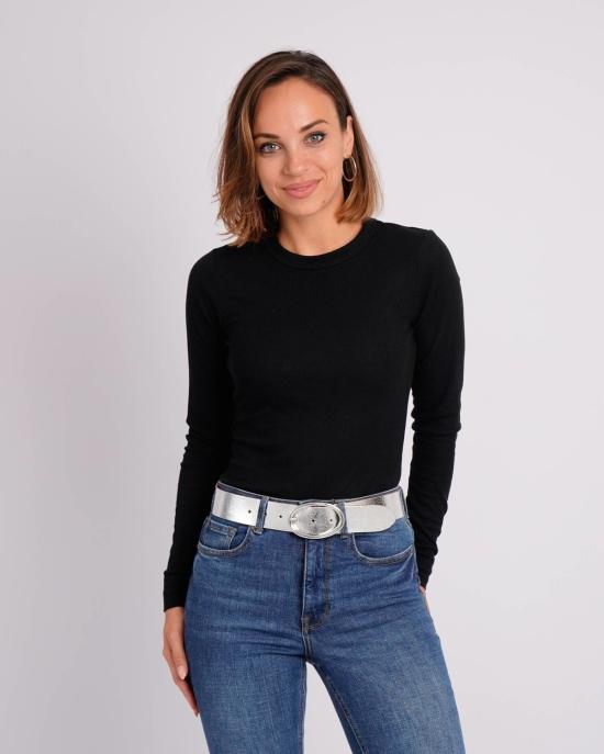  Amsterdam Heritage 레귤러 벨트 암스테르담 헤리티지 치 메탈릭 가죽  실버 - OTHER BRANDS