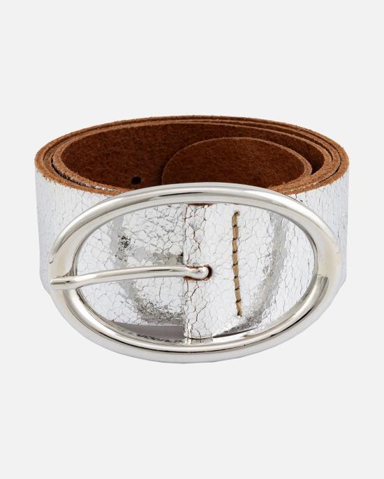  Amsterdam Heritage 레귤러 벨트 암스테르담 헤리티지 치 메탈릭 가죽  실버 - OTHER BRANDS