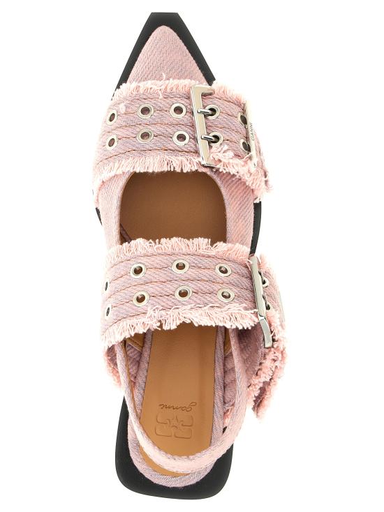 26SS 가니 플랫 슈즈 B102009705C Pink - GANNI