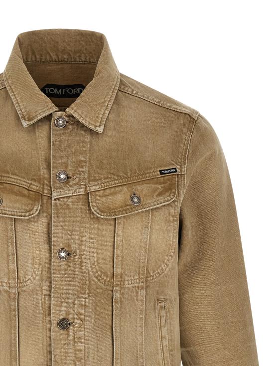 26FW 톰포드 패딩 DJI001DMC103JBZ Beige - TOMFORD