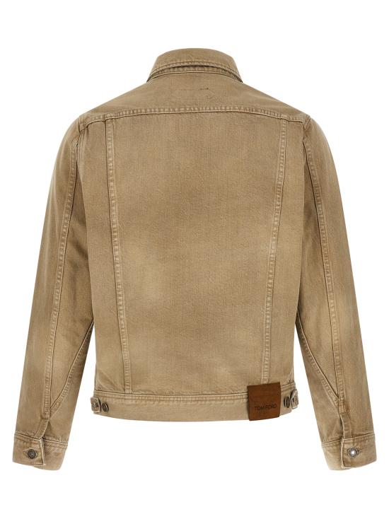 26FW 톰포드 패딩 DJI001DMC103JBZ Beige - TOMFORD