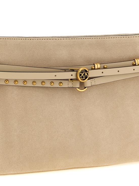 26SS 핑코 숄더백 106176A0F6C50Q Beige - PINKO