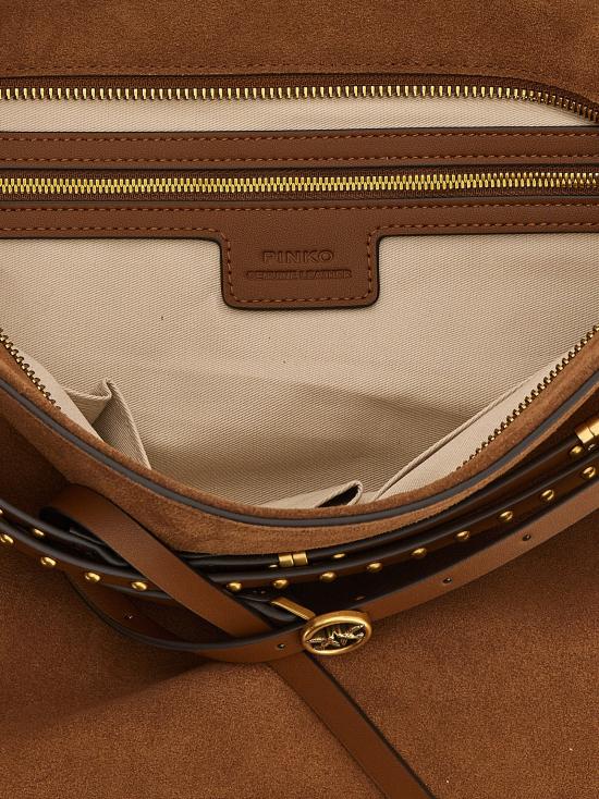 26SS 핑코 숄더백 105903A0F6L17Q Brown - PINKO