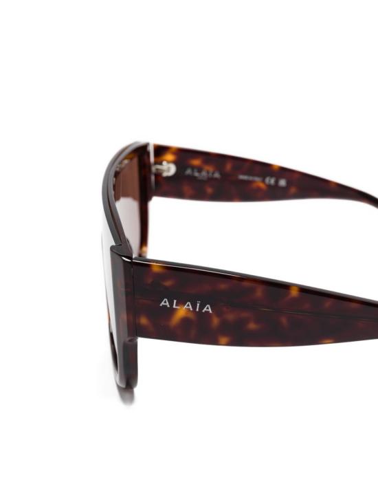 26SS 알라이아 선글라스 AA0087S 002 Marrone - ALAIA