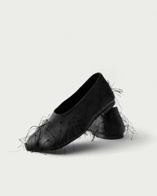  HVÓYA 플랫 슈즈 HvÓya 베이비 에어리 슈즈 블랙 - OTHER BRANDS