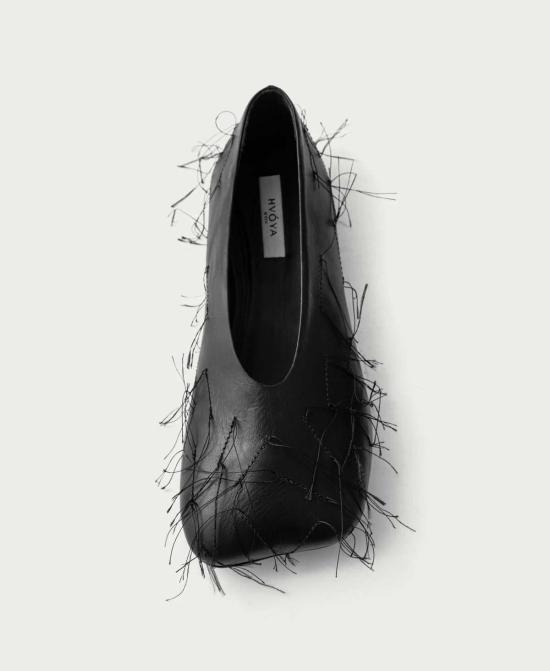  HVÓYA 플랫 슈즈 HvÓya 베이비 에어리 슈즈 블랙 - OTHER BRANDS