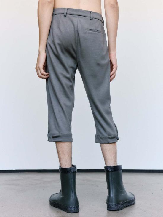  리에르 트레이닝/조거 팬츠 리어 카모시오 인터록 울 니커보커 팬츠 - RIER