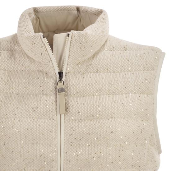 26SS 브루넬로 쿠치넬리 베스트 M0DVT7776 LIGHT BEIGE - BRUNELLO CUCINELLI