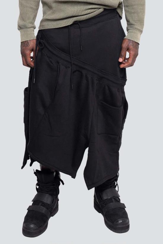  Dauan Jacari 트레이닝/조거 팬츠 다우안 자카리 스웨트팬츠 스파이럴 스커트 하의 블랙