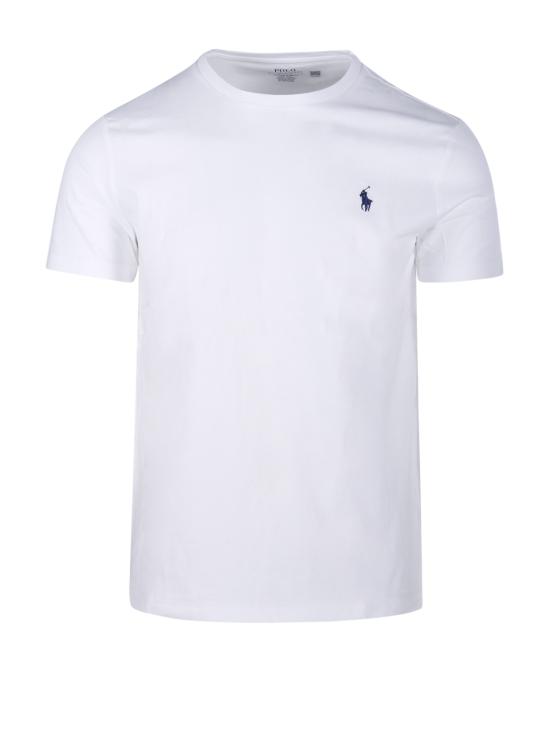 26SS 랄프 로렌 폴로 티셔츠 710680785003 WHITE