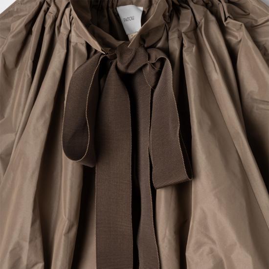  파투 블라우스 TO0170011 809B MOCHA Brown - PATOU