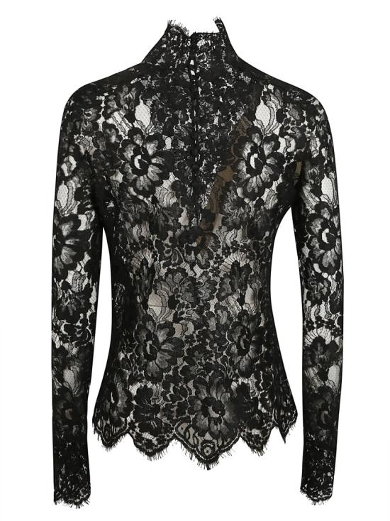 25FW 생로랑 블라우스 844434Y408U1000 Black - SAINT LAURENT