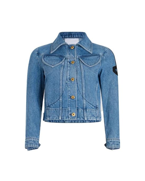 25SS 파투 데님 자켓 OU0010216 6408 HERITAGE BLUE WASH Blue