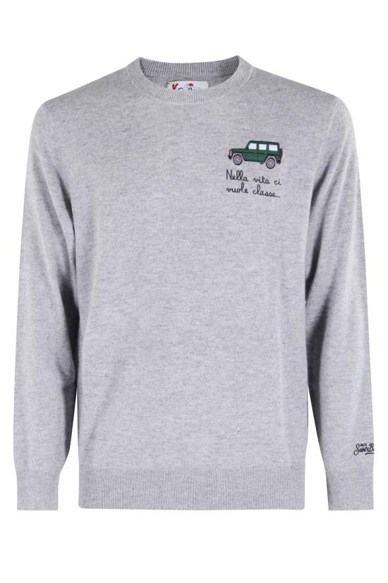 25FW 세인트바쓰 스웨터 HERON LIGHT 097 White