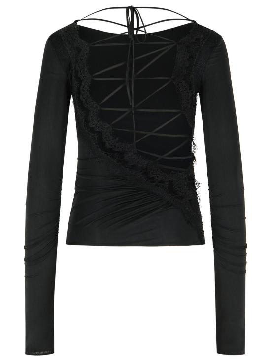 26SS 블루마린 스웨터 2C435AN0990 Black - BLUMARINE