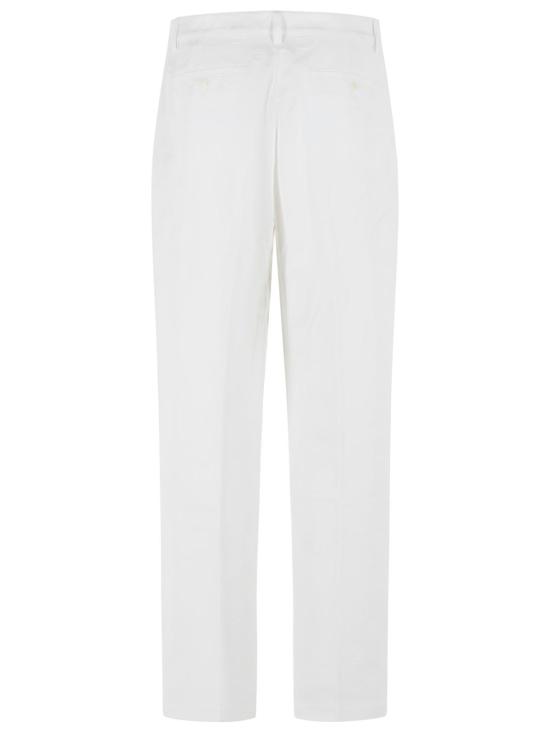 26SS 카사블랑카 스트레이트 팬츠 M SP26 TR 379 01WHITE MONOGRAM White - CASABLANCA