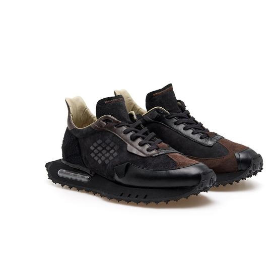 25FW 비포지티브 스니커즈 RACE01SUF Black - BE POSITIVE