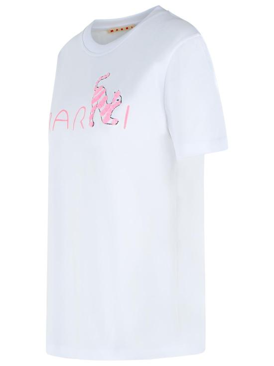 26SS 마르니 반팔 티셔츠 THJE0293S3 USCY84LOW01 White - MARNI