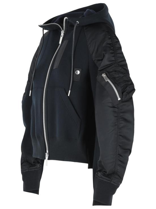 26SS 사카이 긴팔 티셔츠 26 08343001 Black - SACAI