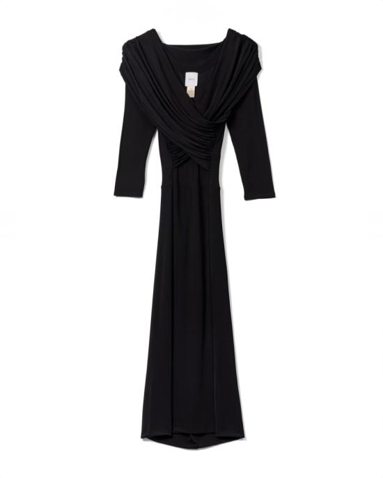 25SS 파투 롱 원피스 JE1459973 999B BLACK Black