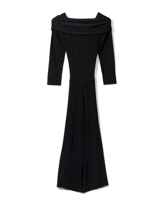 25SS 파투 롱 원피스 JE1459973 999B BLACK Black - PATOU