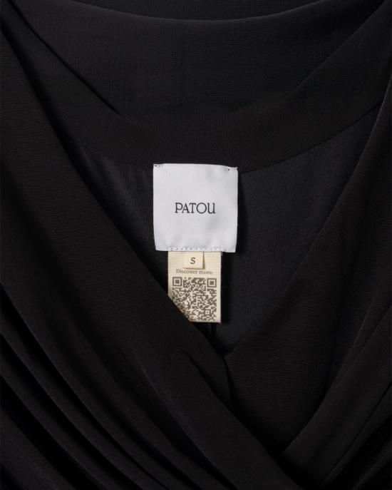 25SS 파투 롱 원피스 JE1459973 999B BLACK Black - PATOU