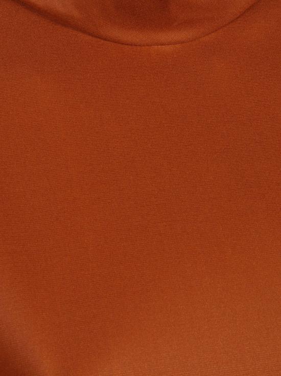 25FW 생로랑 실크 블렌드 탑 845857Y5J952498 Orange - SAINT LAURENT