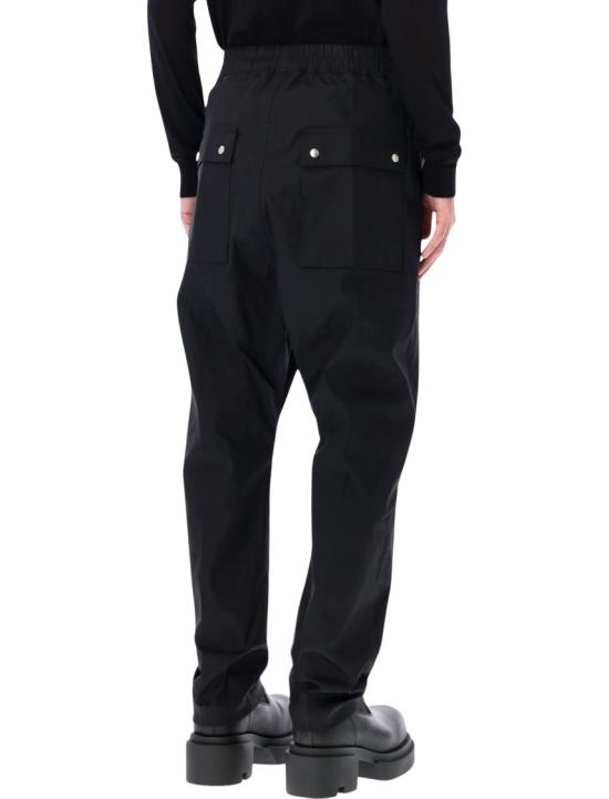 26SS 릭 오웬스 트레이닝/조거 팬츠 RU01F2361TE Black - RICK OWENS