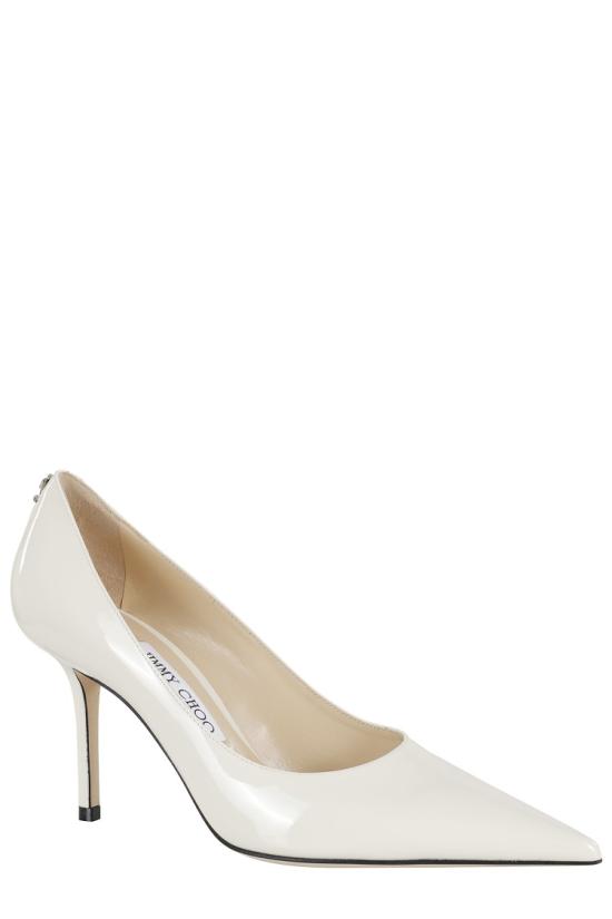 25FW 지미추 힐/펌프스 LOVE 85 PWJ 097 White - JIMMY CHOO