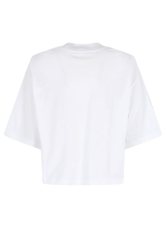 25FW 마르니 반팔 티셔츠 THJE0333P7 USCY60 097 White