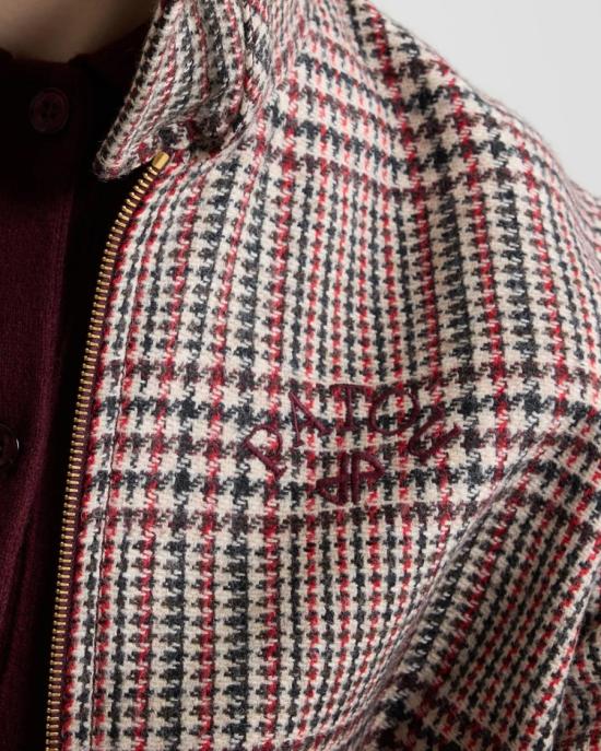 25FW 파투 자켓 OU0380227 5082 PRINCE OF WALES Pink - PATOU