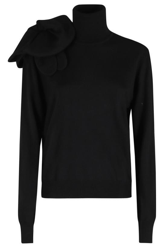 25FW 모스키노 터틀넥 A09035401 097 Black