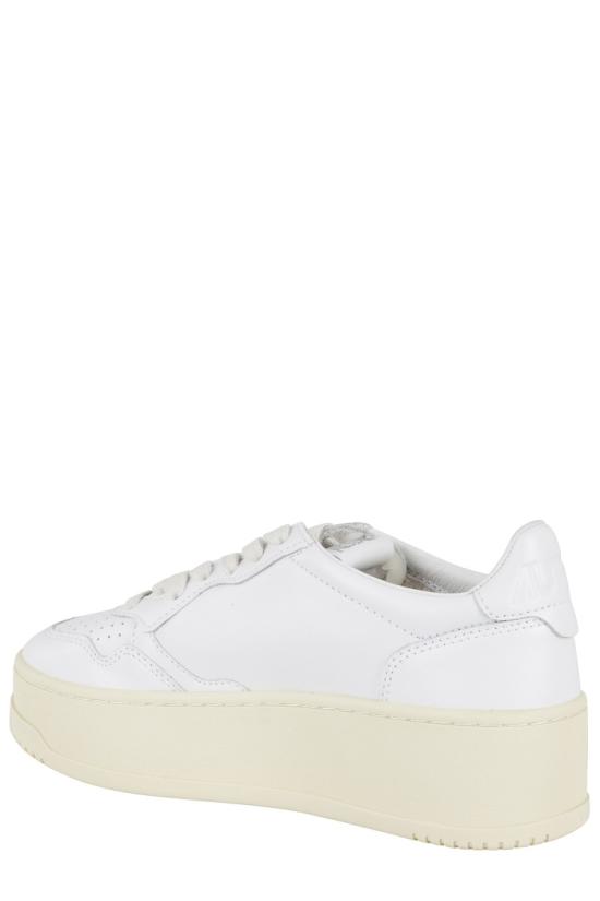 25FW 오트리 메달리스트 플랫폼 스니커즈 PTLW 097 White - AUTRY