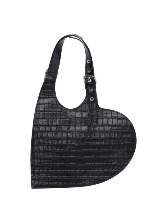 26SS 코페르니 벨트 하트 토트백 COPBA112F6075BLK Black - COPERNI